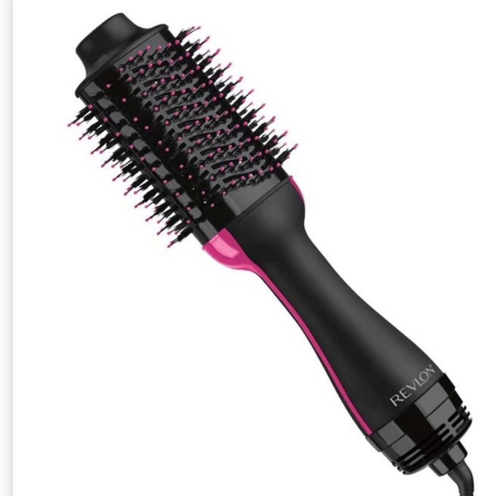 Revlon Black and Pink Hair Dryer Brush